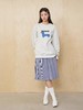Mood Like Me/MWY2501/蓝狗丝网印花圆领卫衣 商品缩略图1