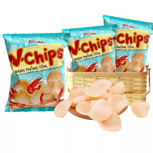 上好佳进口原味虾片40g*5袋【XPTX】 商品图0