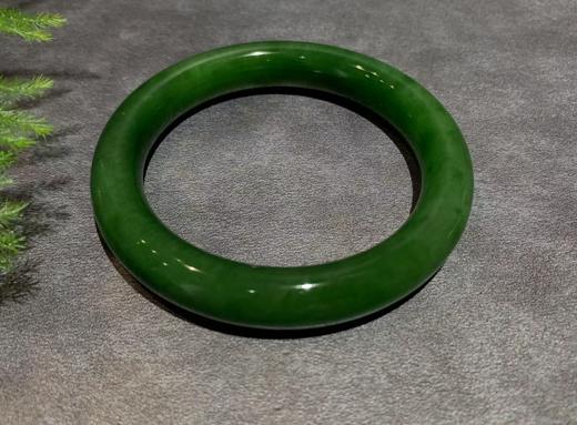 【御珠宫坊·传藏系列】碧玉手镯56mm 商品图8