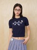 Mood Like Me/MTX2505/猫咪剪影提花针织短袖T恤 商品缩略图2