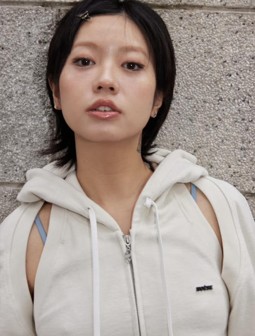 两件套可拆卸连帽卫衣 商品图3