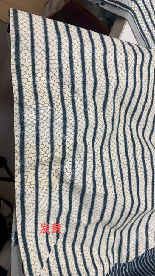 Tory Burch  女款白/墨绿色条纹拼接蛇皮纹短裙 商品图7