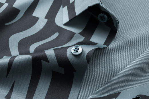 【棉麻】【DDA】大依优型大码花衬衫短袖衬衫翻领衬衣商务休闲透气半袖夏季上衣男士 商品图5