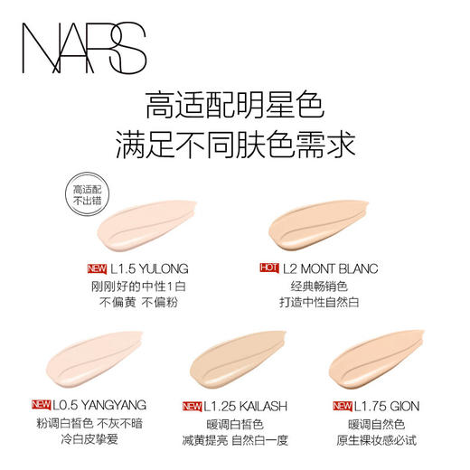 NARS  方瓶粉底液30ml 商品图3