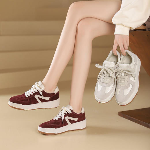 westory2024年秋季新款超轻厚底舒适百搭老爹鞋板鞋S24CM75461 商品图4