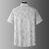 【DDA】大依优型大码条纹短袖衬衫翻领衬衣商务休闲透气半袖夏季上衣男士 商品缩略图1