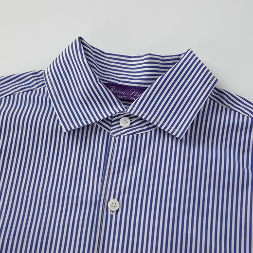 ROMI STUDIO“松弛随性”100%高支斜纹棉宽松条纹衬衫 RW24ASH0846 商品图5