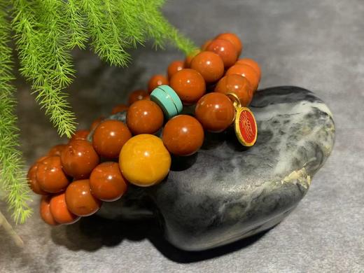 【御珠宫坊】包浆南红珠串 商品图2