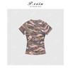 03-4潘依绣丁丁宠粉韩系减龄迷彩圆领短袖W-62902 商品缩略图1