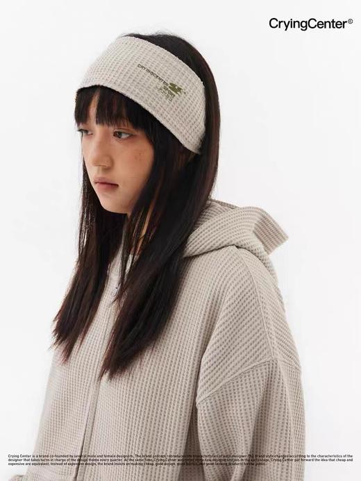 CryingCenter 双面华夫格发带 哭喊中心 商品图0