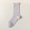 【春夏网眼袜子女中筒】透气薄款 纯色女士夏季长袜 堆堆袜棉袜月子 商品缩略图8