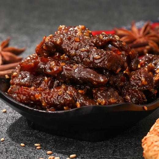 艾尼大叔·牛肉干50g*5 （五种口味各一袋） 草原风味牛肉 肉质细嫩 商品图3