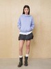 Mood Like Me/MWT2502/蓝色格纹连帽外套 商品缩略图1