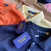 点此购买 拉夫劳伦十二色通勤商务休闲纯色小LOGO刺绣纯棉短袖polo衫 cp 311083 商品缩略图9