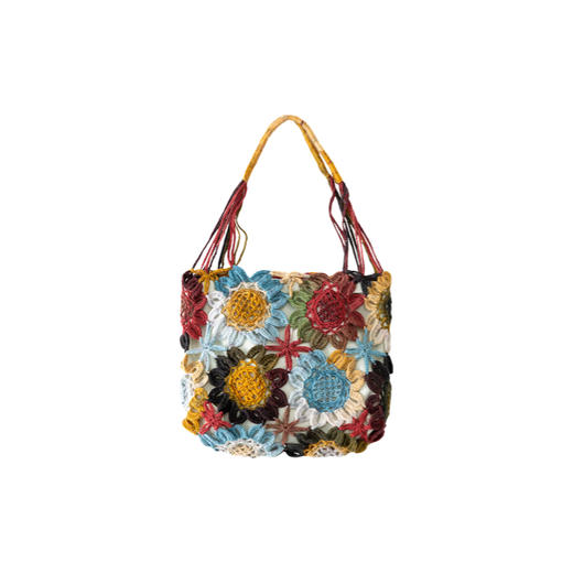 苏苏姐家向日葵拼花包手工DIY钩针毛线编织自制材料包 商品图4