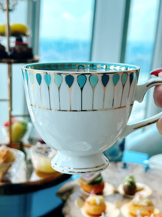 👑超高性价比【RoyalMore皇家摩尔英伦风尚咖啡杯碟套装】多道工序烧制，环保骨瓷，高温釉彩+手工描金，高定顶奢品质❗️分分钟Get皇室下午茶~ 商品图13