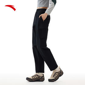 安踏（ANTA）宽松休闲裤女春季裤子女梭织运动长裤直筒裤162517502