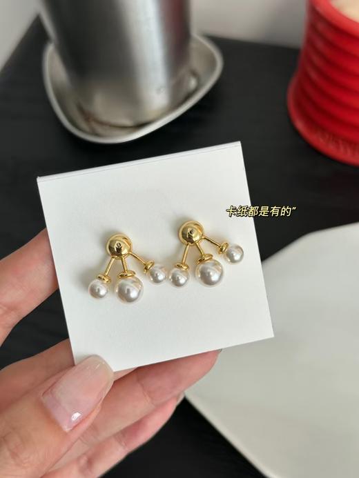 一眼定情高端TB MA耳环925银脱敏耳针 商品图1