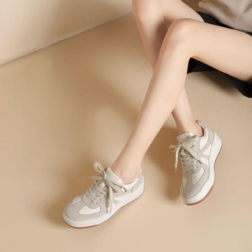 westory2024年秋季新款超轻厚底舒适百搭老爹鞋板鞋S24CM75461 商品图5