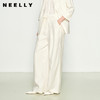 NEELLY纳俪商场同款春季新款宽松直筒时尚通勤长裤女随性休闲裤N25032H01155 商品缩略图0