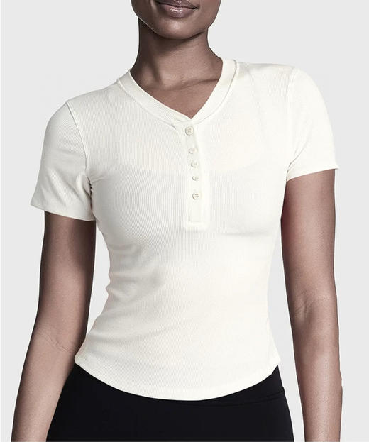 𝐥𝐮家𝐇𝐨𝐥𝐝 𝐭𝐢𝐠𝐡𝐭系列亨利衫 商品图3