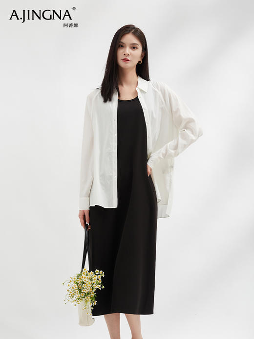 【初春色系】阿菁娜气质休闲通勤多巴胺衬衫F30C209008 商品图0