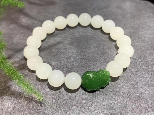 【御珠宫坊】羊脂白玉手串 商品图7