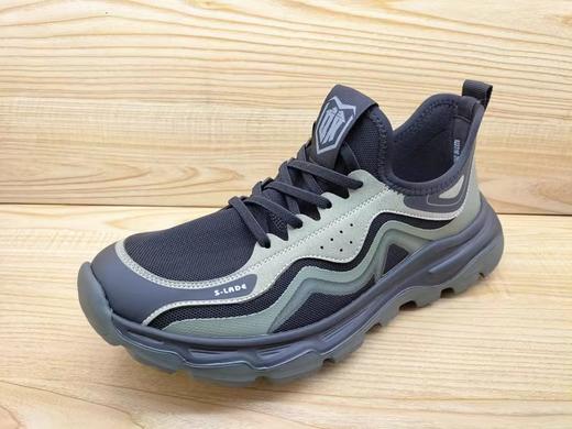 春季新款时尚运动休闲豪行男鞋14123058网面透气跑步潮款单鞋 商品图5