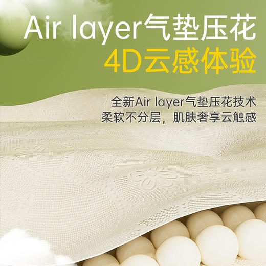 无染天然抑菌竹纤维立体压花4层90抽6包【XPTX】 商品图5