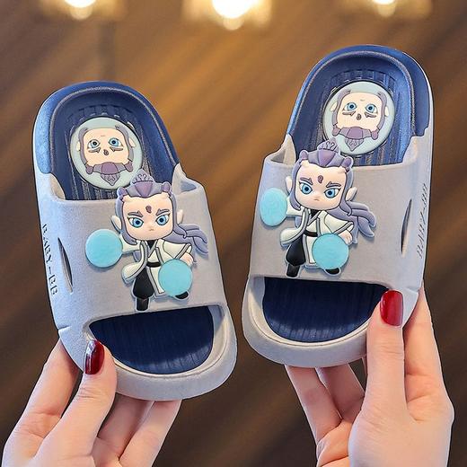 【趣味满满的凉拖！】哪吒之魔童闹海夏季儿童男拖鞋敖丙新款居家男童拖鞋防滑哪吒宝宝女童。ry 商品图3