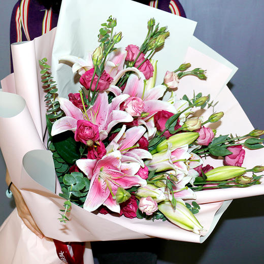 暗香丨百合混搭花束 商品图4