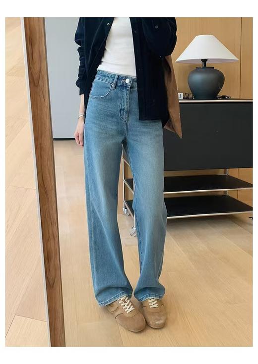 春新款赛罗纺小猫须百奇裤微直筒 商品图7