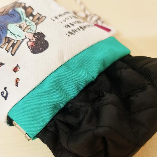 小林漫画 杜邦纸 拼接 把欢笑装进口袋的治愈系零钱袋/收纳包/耳机袋/ 商品图5