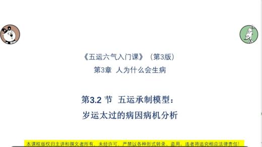 第3.2节 五运承制模型:岁运太过的病因病机分析 商品图0