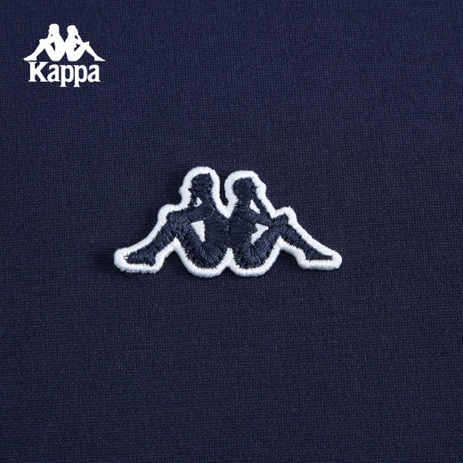 Kappa卡帕背靠背复古运动服2025新款凉感休闲开衫卫衣男针织外套K0F32WK22 商品图2
