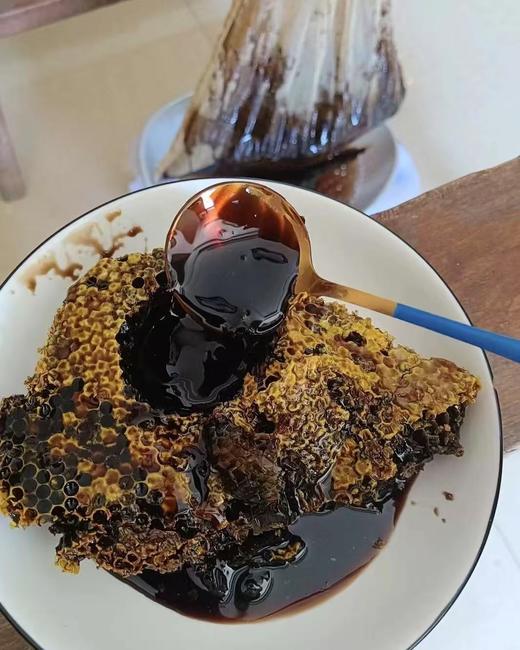 黑金宝藏【云南黑蜂蜜】蜂蜜界的 “大熊猫”黑蜂酿造 坚持传统古法 让蜂蜜自然成熟 花香扑鼻 醇厚丝滑 商品图7