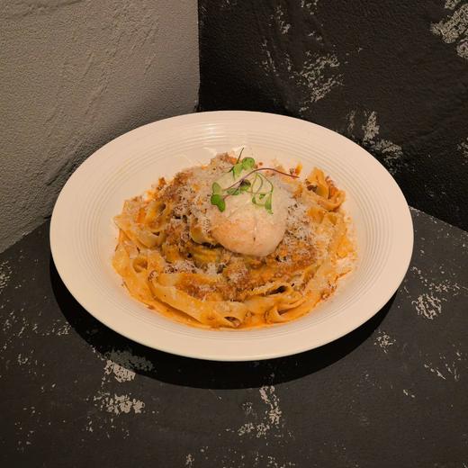 温泉蛋肉酱宽面 商品图0