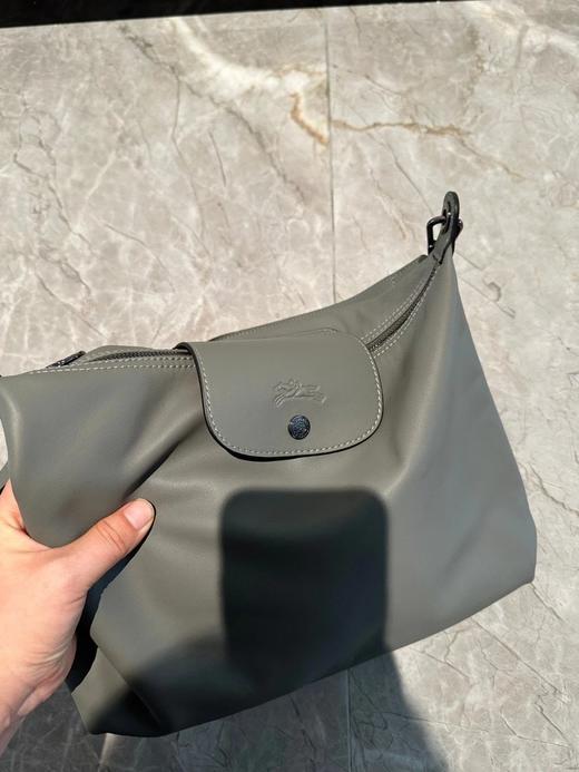 纯原珑骧牛皮百搭通勤腋下包单肩斜挎休闲女包邮差包大容量购物袋 商品图11