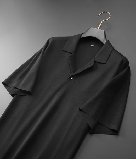 【DDA】大依优型大码翻领短袖POLO衫休闲透气半袖夏季上衣男士胖子 商品图2