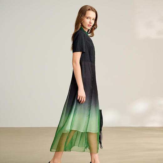 TANGY Collection/2025天意精品夏季新品中国风女士连衣裙 商品图3