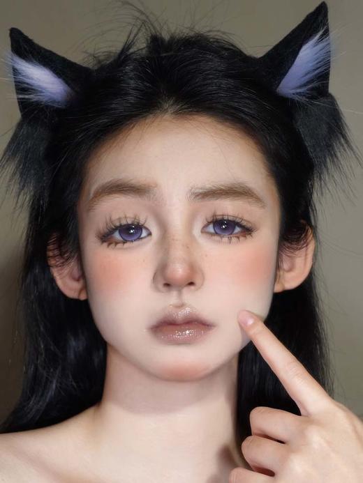 summerbaby 月抛美瞳 月亮紫 直径14.2mm着色13.6mm 商品图0