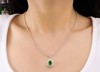 0.9ct刻面祖母绿吊坠 商品缩略图4
