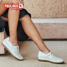【Pikolinos 】  B3F |  派高雁25春季擦色牛皮镂空坡跟舒适单鞋PS251010