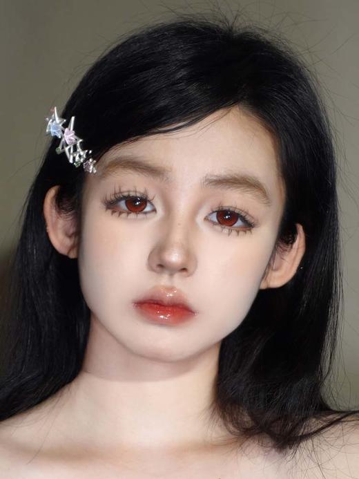 summerbaby  月抛美瞳 兔兔红 直径14.2mm着色13.6mm 商品图5