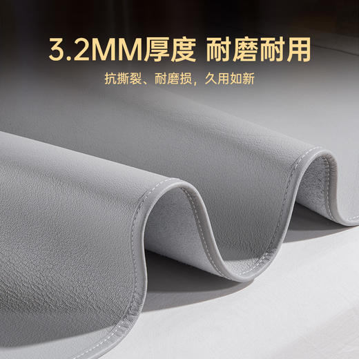 雅芳婷牛皮凉席头层进口牛皮席夏季真皮席子抑菌防潮高端软席凉席 商品图3