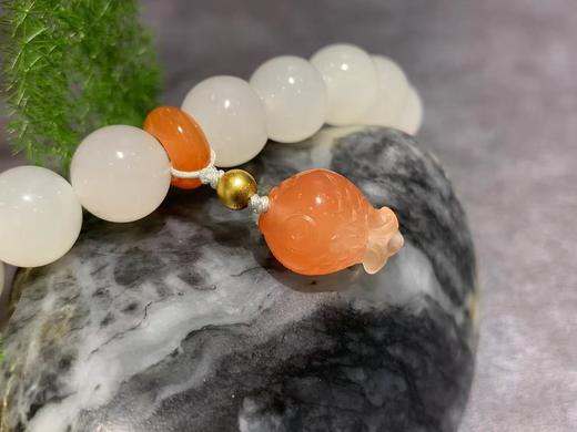 【御珠宫坊】羊脂白玉手串 商品图2