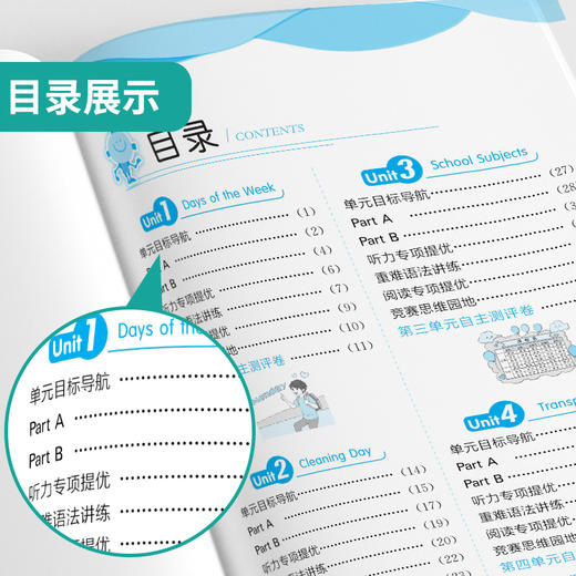 2025年春【闽教版】小学英语 四年级下 实验班提优训练 商品图2
