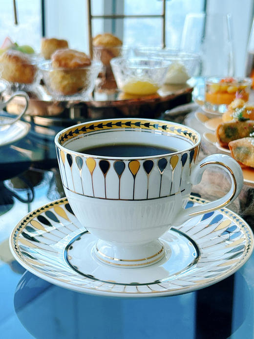 👑超高性价比【RoyalMore皇家摩尔英伦风尚咖啡杯碟套装】多道工序烧制，环保骨瓷，高温釉彩+手工描金，高定顶奢品质❗️分分钟Get皇室下午茶~ 商品图8