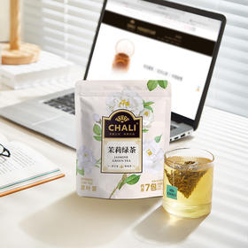 【69元任选5件】CHALI 茉莉绿茶7包尝鲜袋装