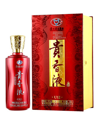 【清仓秒杀】2014年 习酒贵香液u12 浓香型白酒 52度 500ml单瓶 500ml*6整箱